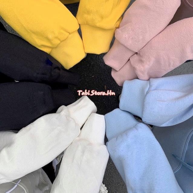 Áo hoodie trơn nỉ bông Hàn Quốc Chất Lượng