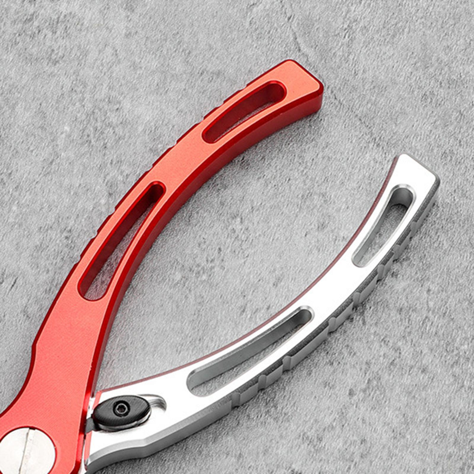 Fishing Pliers Hook Remover Lightweight with Storage Bag Sturdy Fish Gripper