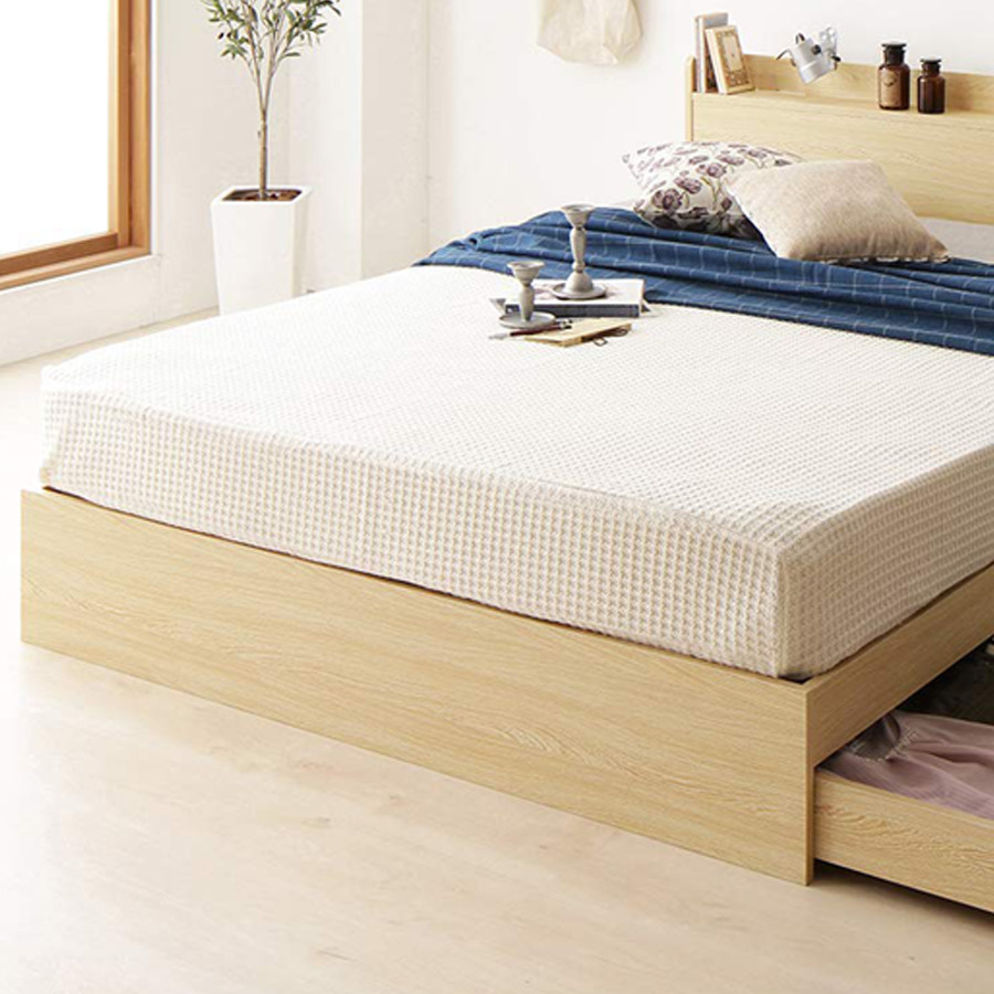 Giường ngủ ALALA01 gỗ HMR chống nước - www.ALALA.vn® - Za.lo: 0939.622220