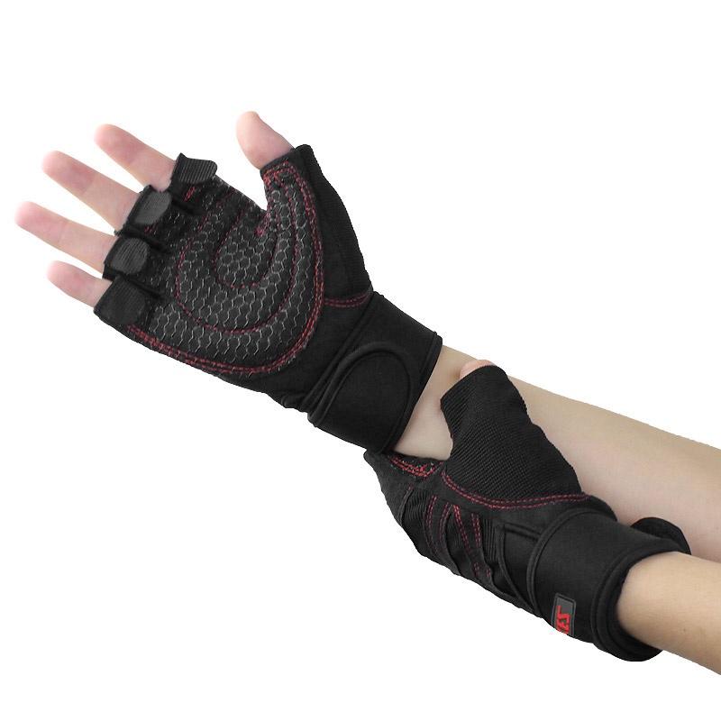 Găng tay tập gym chống trượt, bảo vệ cổ tay AOLIKES-109