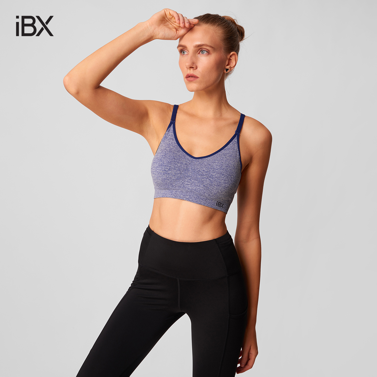 Áo ngực thể thao nữ seamless dây nhỏ iBX IBX018