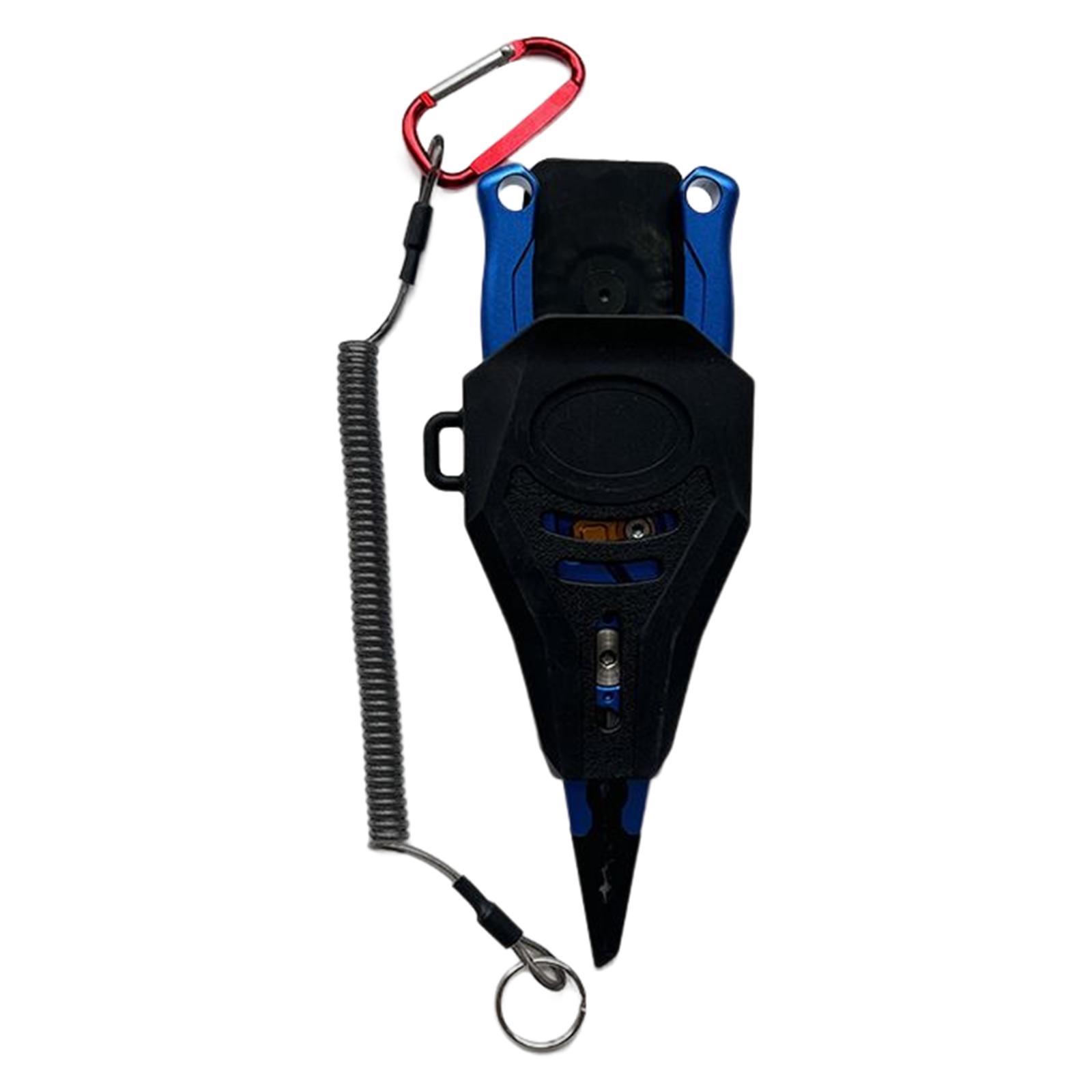 Fishing Pliers Professional Hook Remover for Freshwater Saltwater Fishing 1 Hole