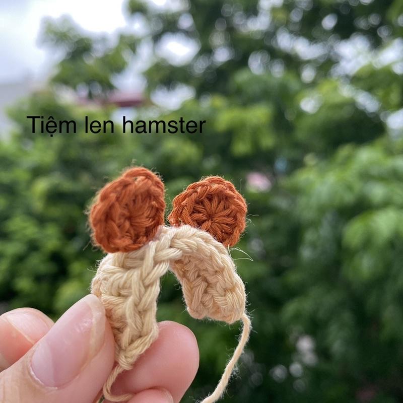 Băng đô cho hamster hình gấu