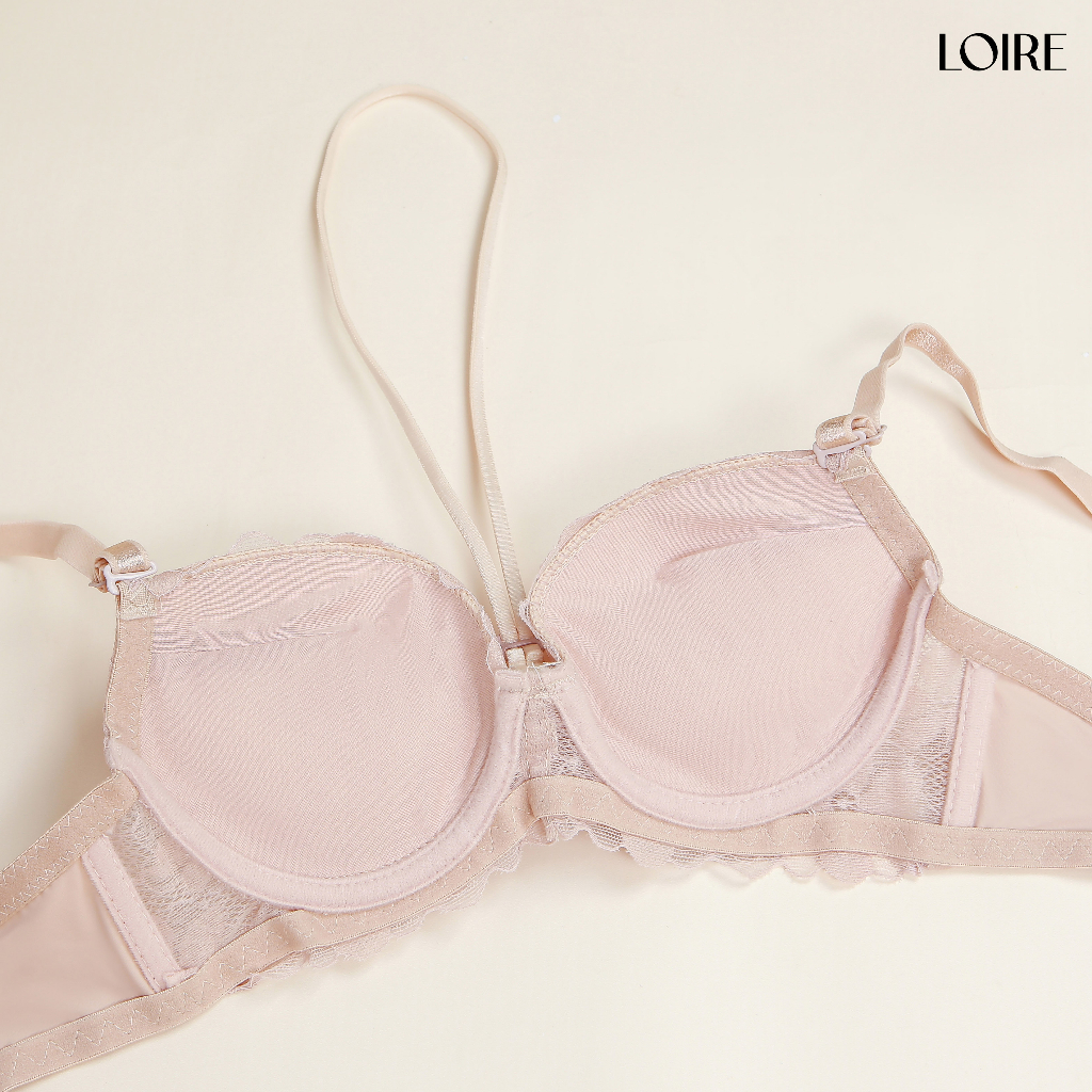 Áo Lót Đệm Dày Hack Ngực Ren Hoa Loirechic BRPU116