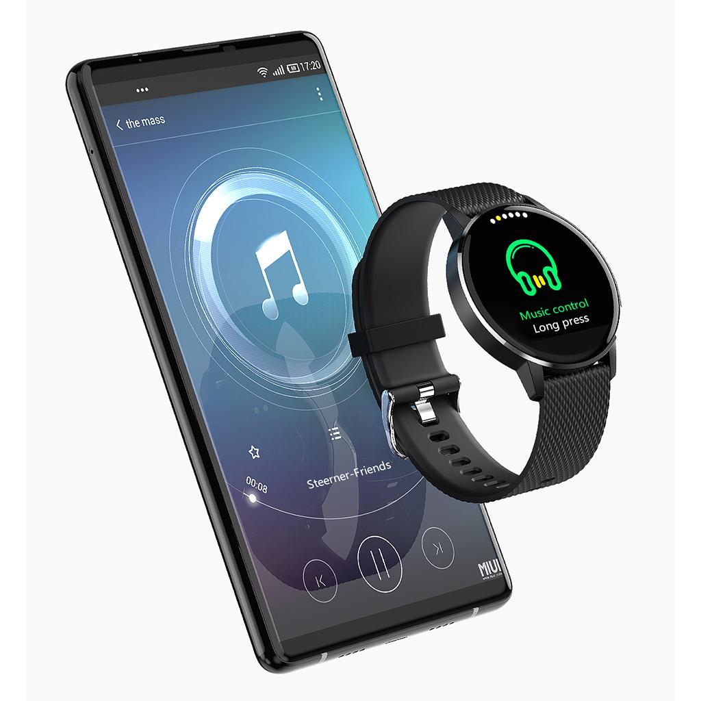 IP68 Waterproof Bluetooth 4.0 Color Circular Screen Smart Bracelet