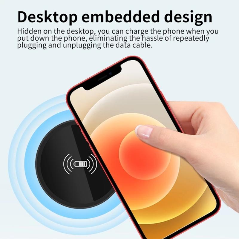 594A 15W Bộ sạc không dây nhanh được tích hợp trong bộ sạc máy tính để bàn Desktop được nhúng bộ sạc không dây nhanh cho sạc 13 12 Galaxy S22