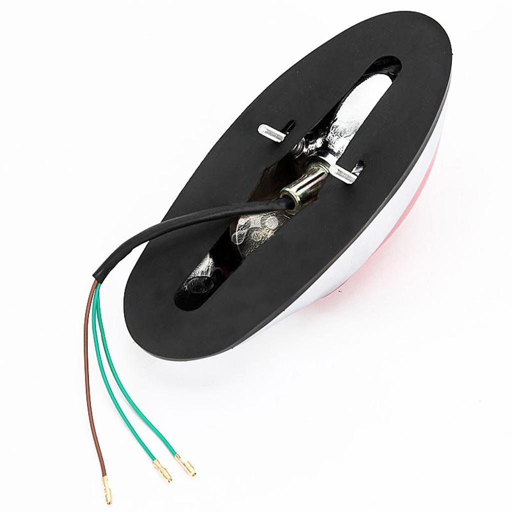 Universal Motorcycle Rear Tail Brake Stop Light 12V for Steed 400