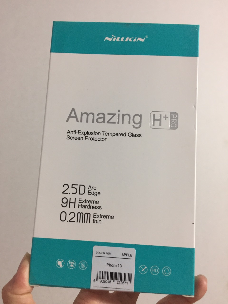 Cường lực full màn hình 0.2mm không viền cho iP 13/ 13 Pro / 14 Nillkin Amazing H+Pro _ Hàng chính hãng