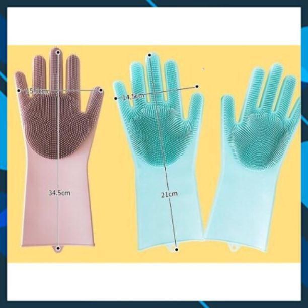 Gang tay rửa bát silicon