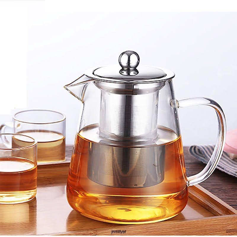 Ấm thủy tinh pha trà lõi lọc Inox