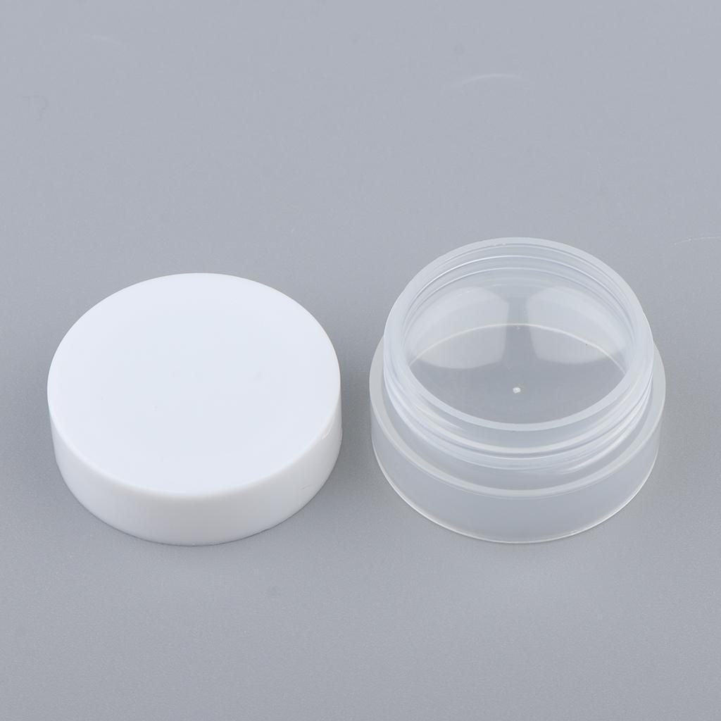 10Pcs Empty Round Makeup Jar Pot Travel Cream Cosmetic Container