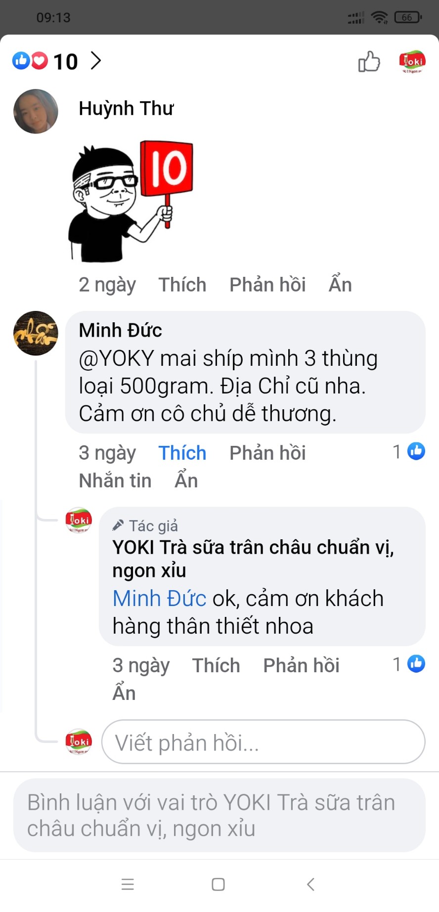 Yoki Trà sữa khoai môn