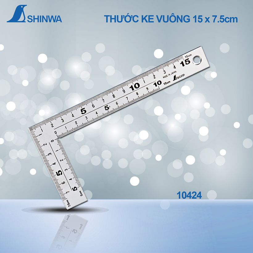 THƯỚC KE VUÔNG SHINWA 10424