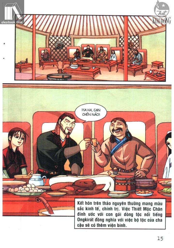 thành cát tư hãn chapter 9 13