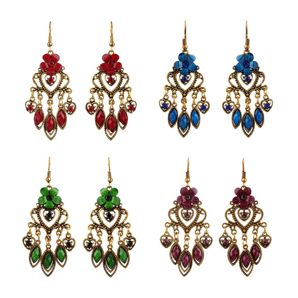 Fashion Alloy Dangle Drop Earrings Bohemian Style Earrings