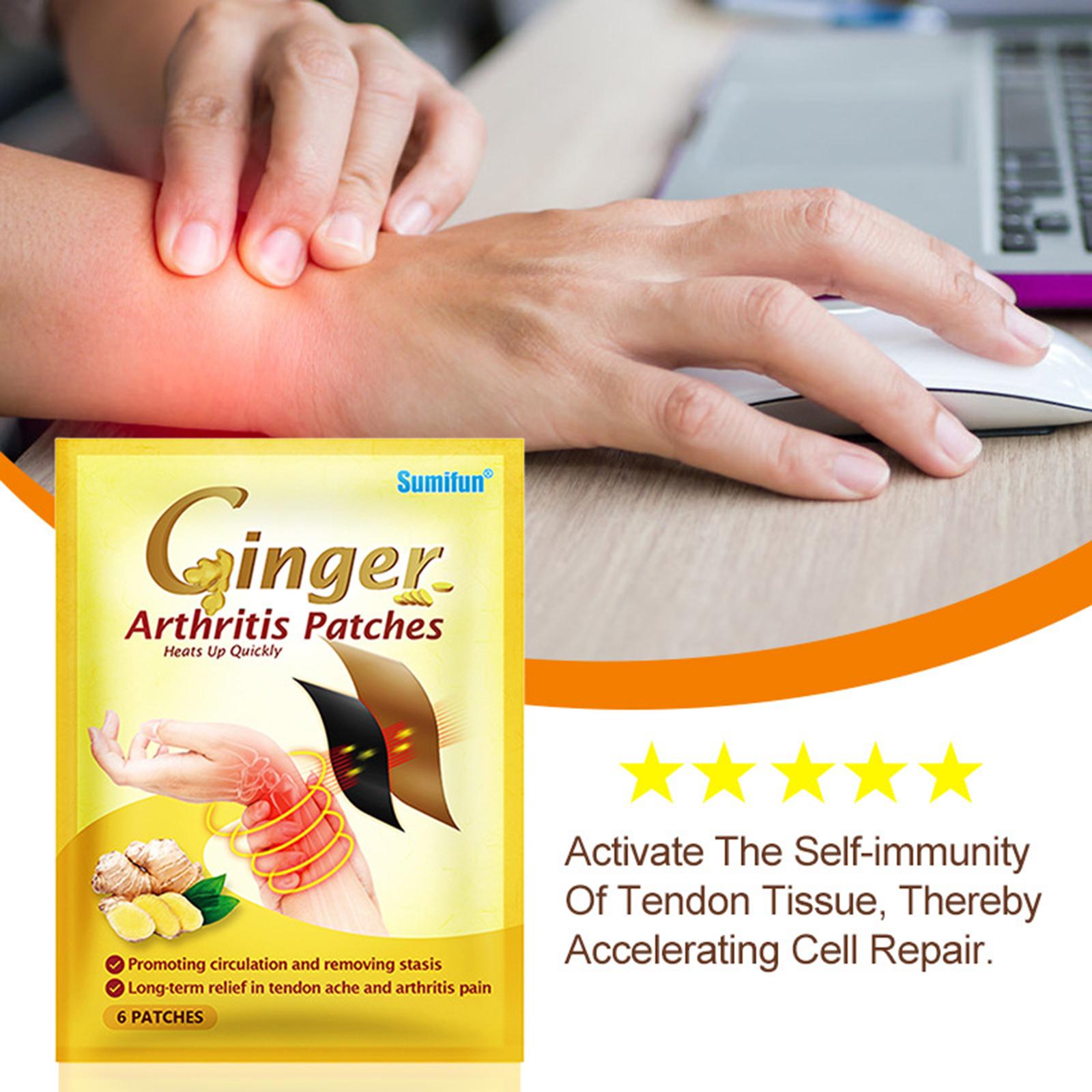 Ginger joint tendon sheath patch