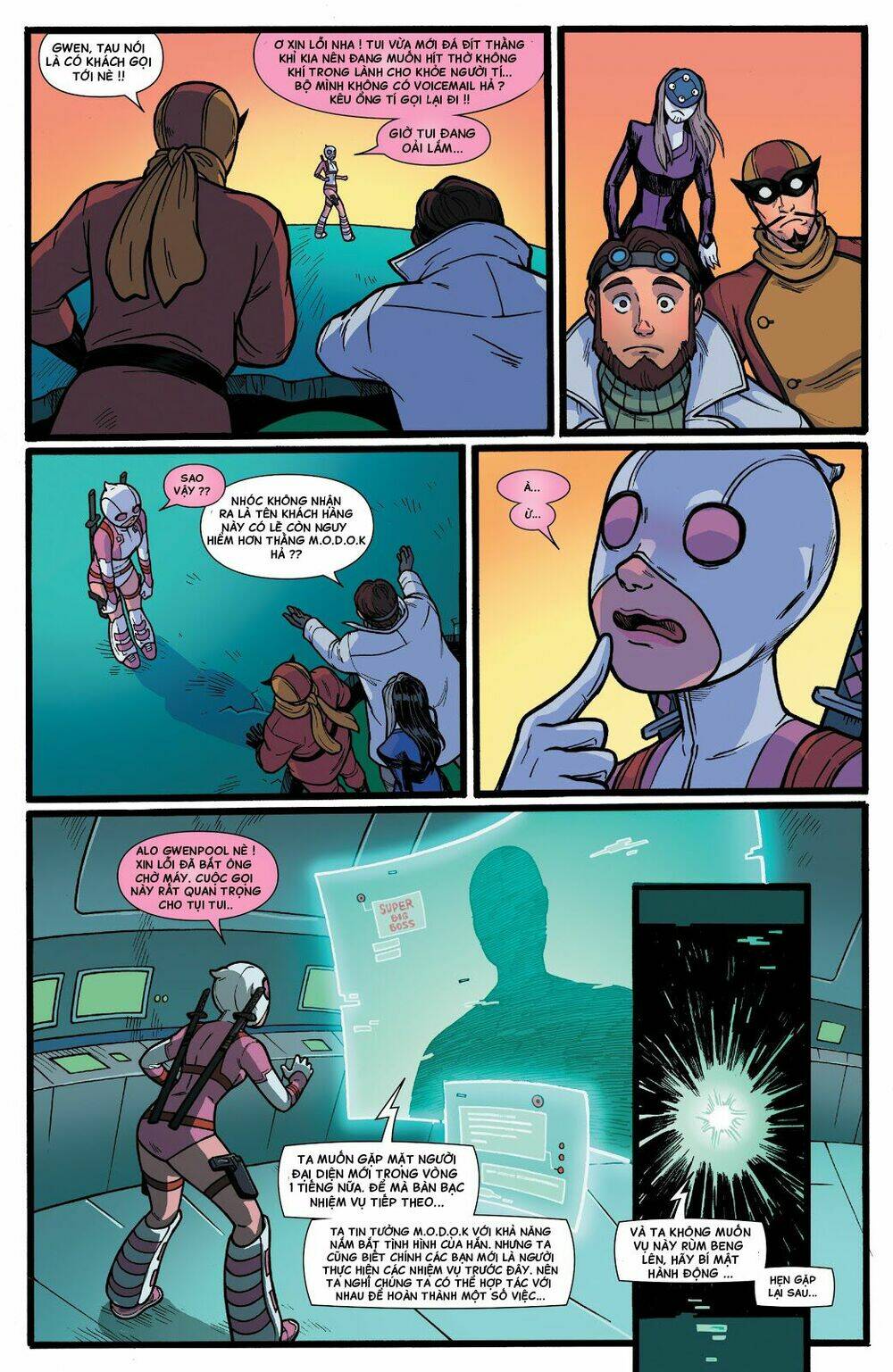 gwenpool siêu phàm chapter 5 4