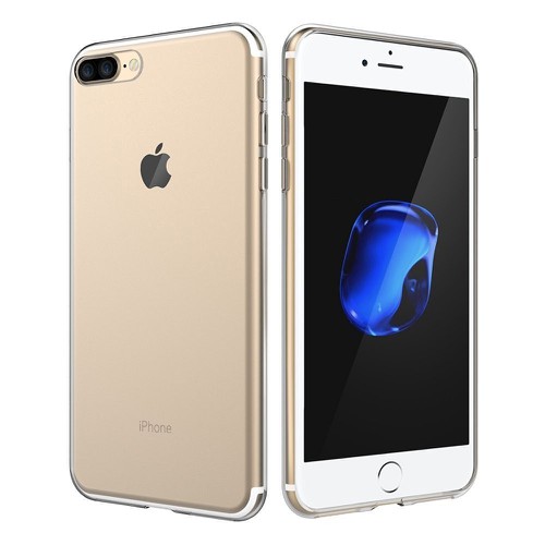 Ốp lưng cho iPhone 7 Plus / 8 Plus Silicon Vucase trong suốt, chống va đập, chống trầy xước, chống nước, bảo vệ toàn diện - hàng nhập khẩu