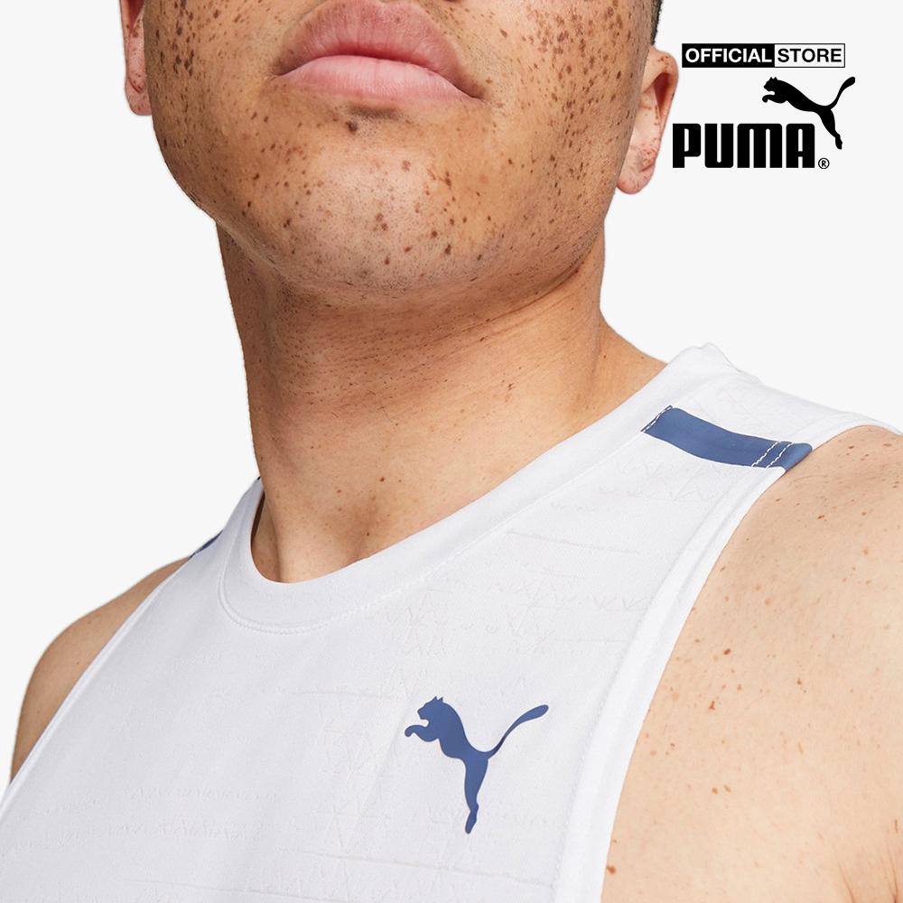 PUMA - Áo ba lỗ thể thao nam Jacquard Training 522315-0