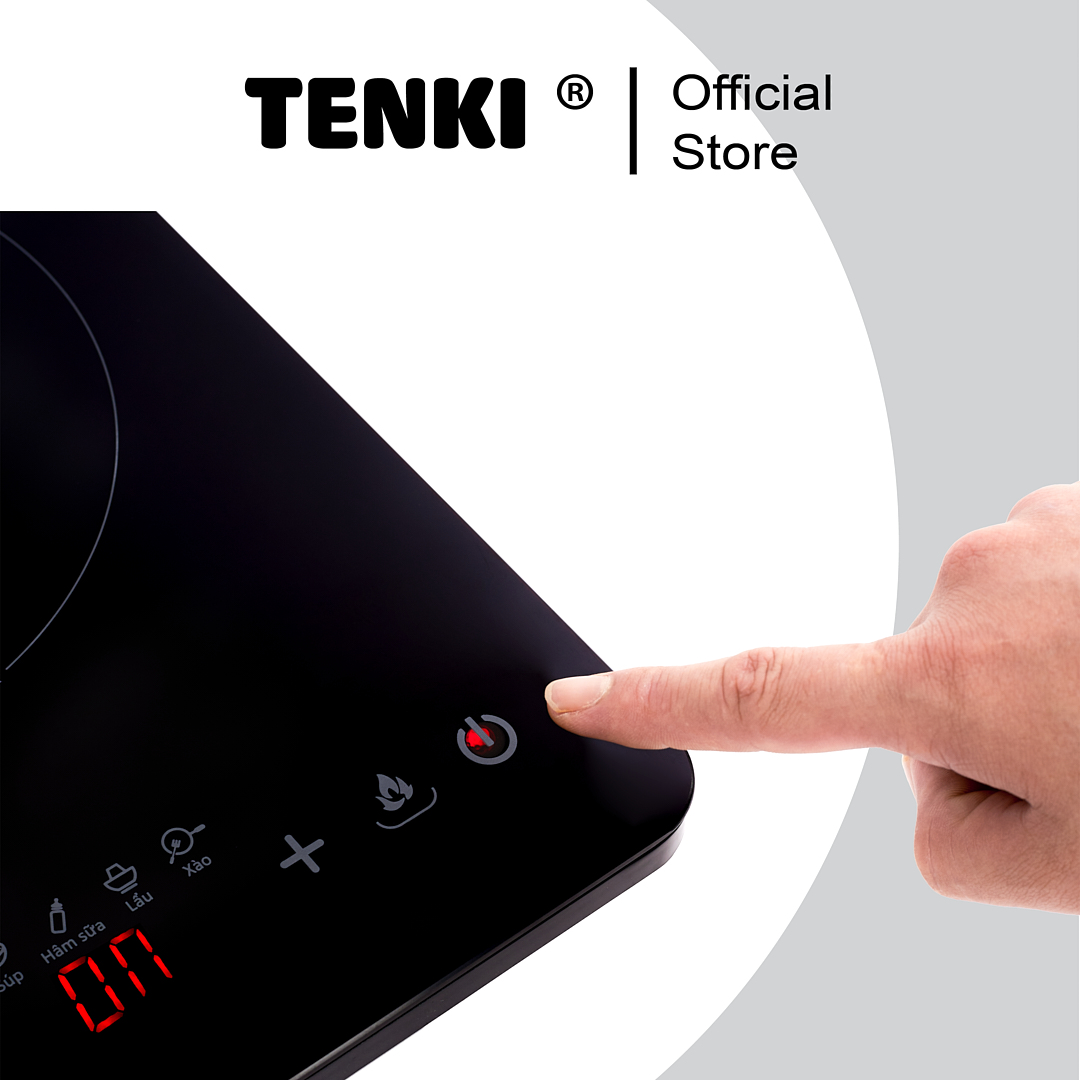 Bếp Điện Từ Cảm Ứng TENKI TI8800 - Hàng Chính Hãng BH 12 Tháng