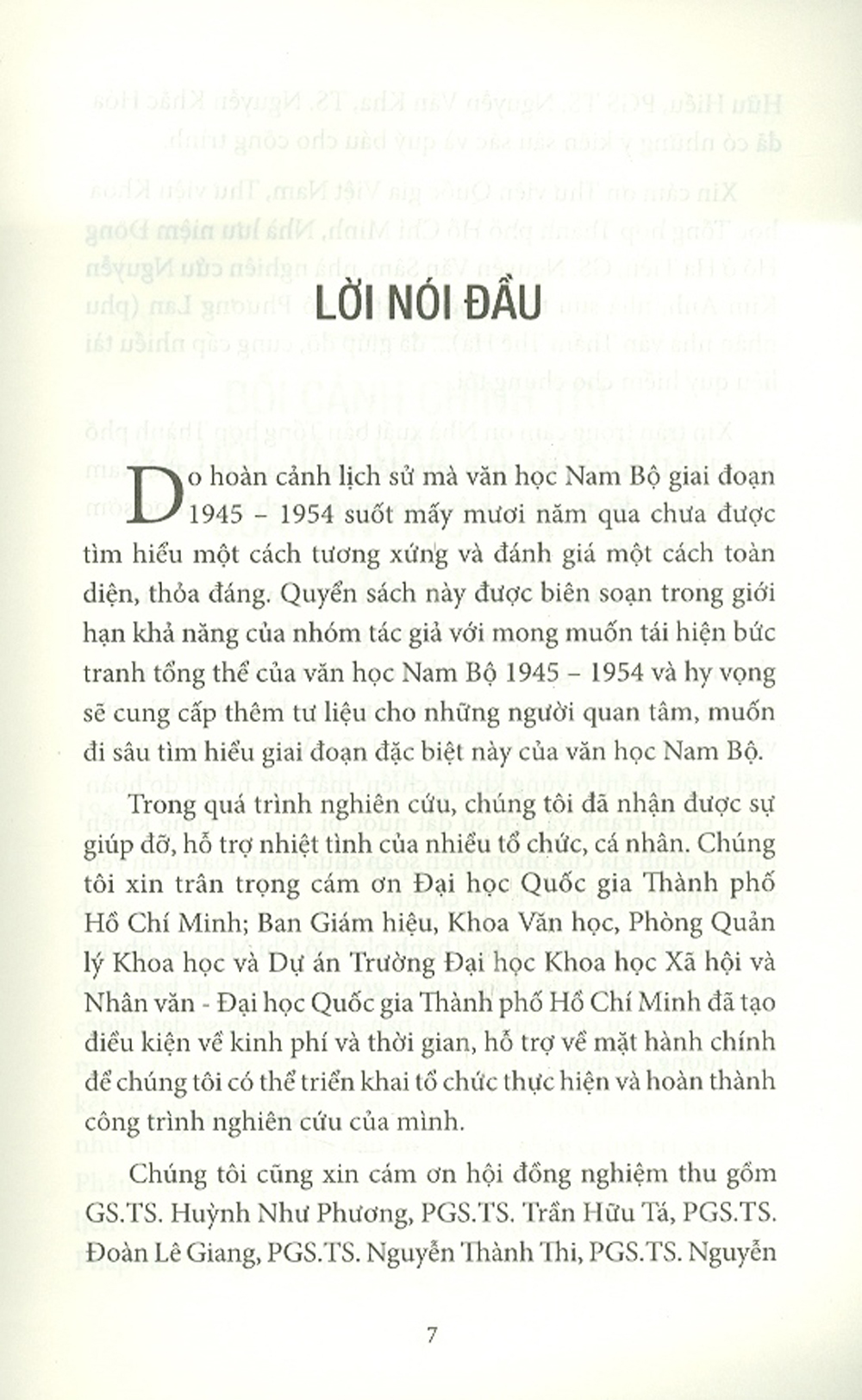 Văn Học Nam Bộ 1945 - 1954