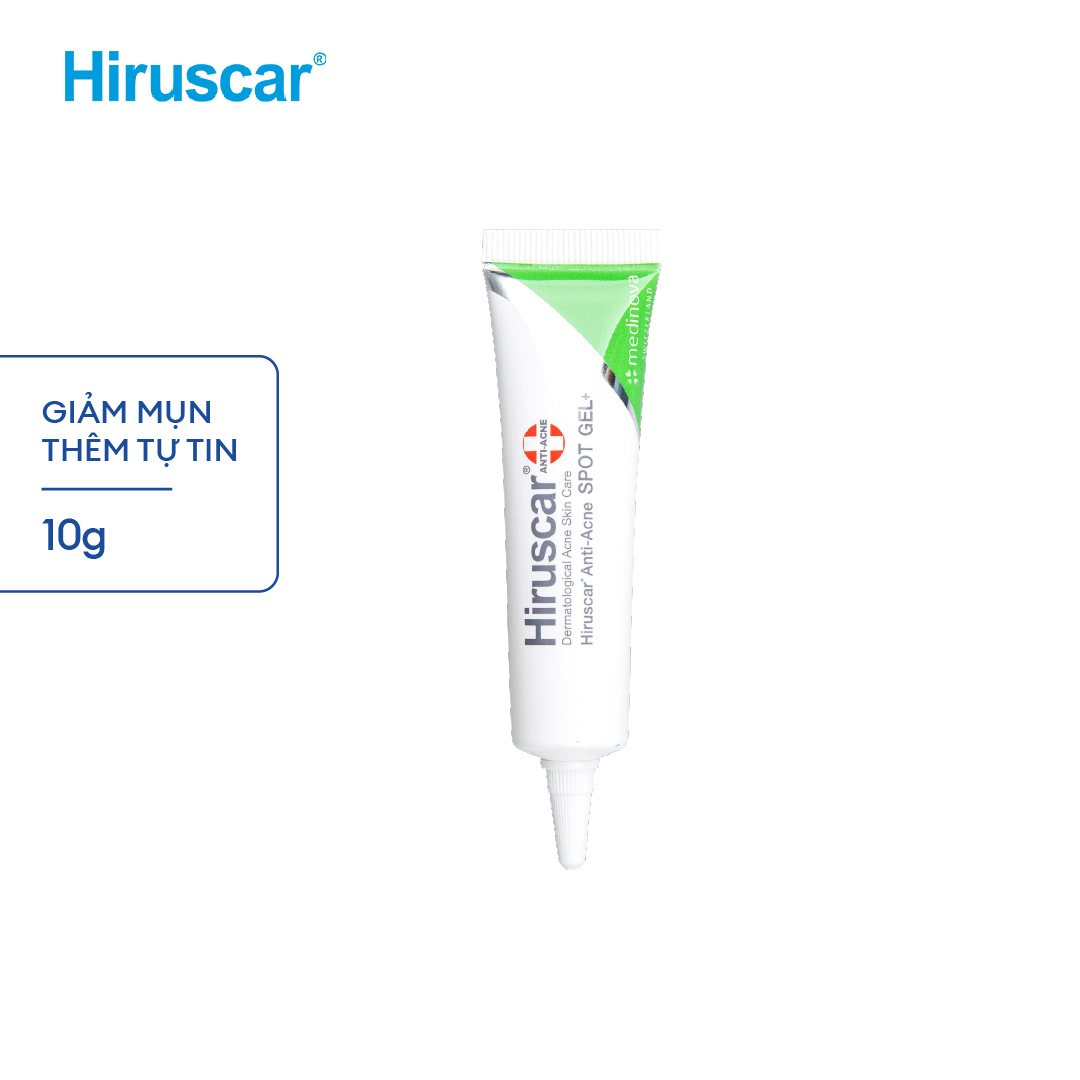 Gel Xử Lý Mụn Hiruscar Anti - Acne Spot Gel 10G