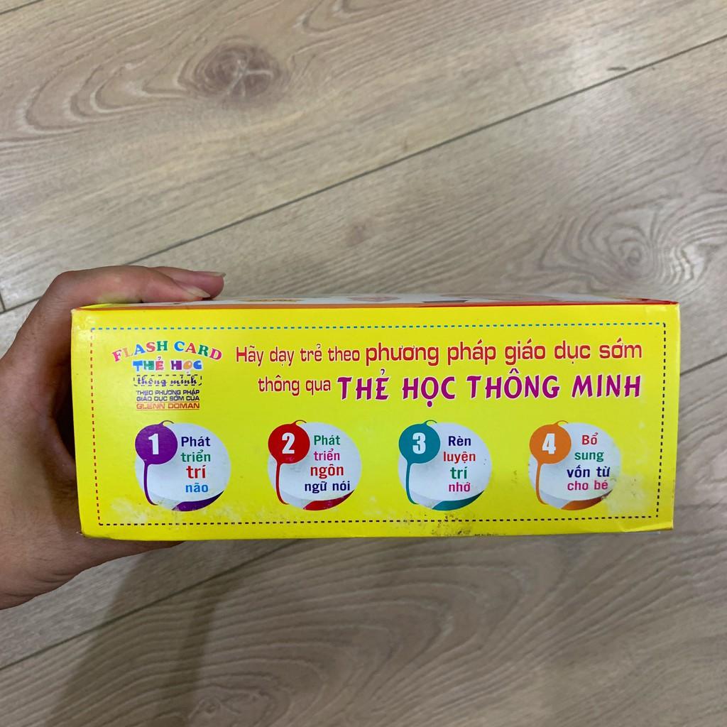 Thẻ học thông minh song ngữ 16 chủ đề-416 thẻ FLASHCARDS TRỰC QUAN