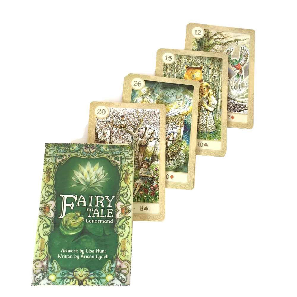 Bài Oracle Fairy Tale Lenormand 38 Lá Bài Tặng File Tiếng Anh Và Đá Thanh Tẩy