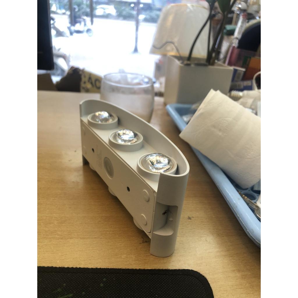 Đèn hắt tường, đèn tường ngoài trời 6 tia