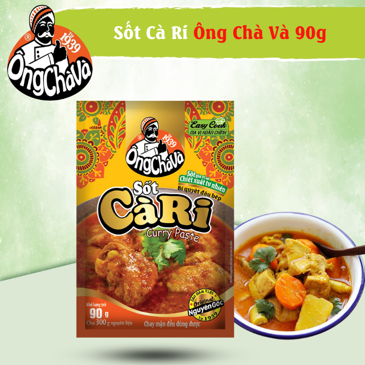 Sốt Cà Ri Nị Kiểu Ấn Độ Ông Chà Và 90g (Indian Style Spicy Curry)