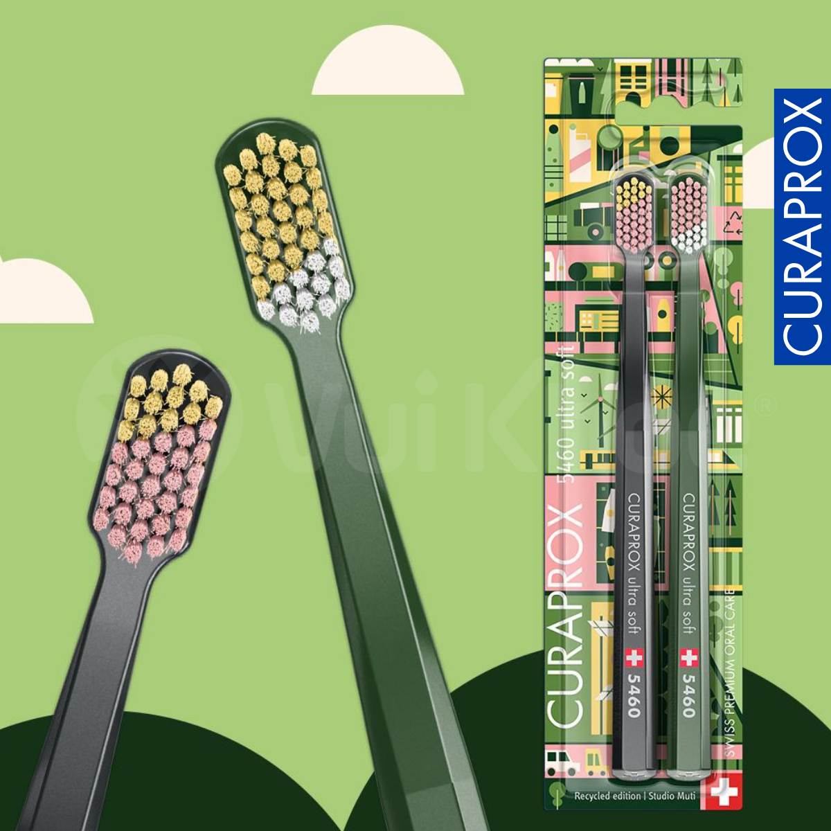 CURAPROX RECYCLED EDITION 2025 | Bộ Bàn chải đánh răng CS 5460 Ultra Soft