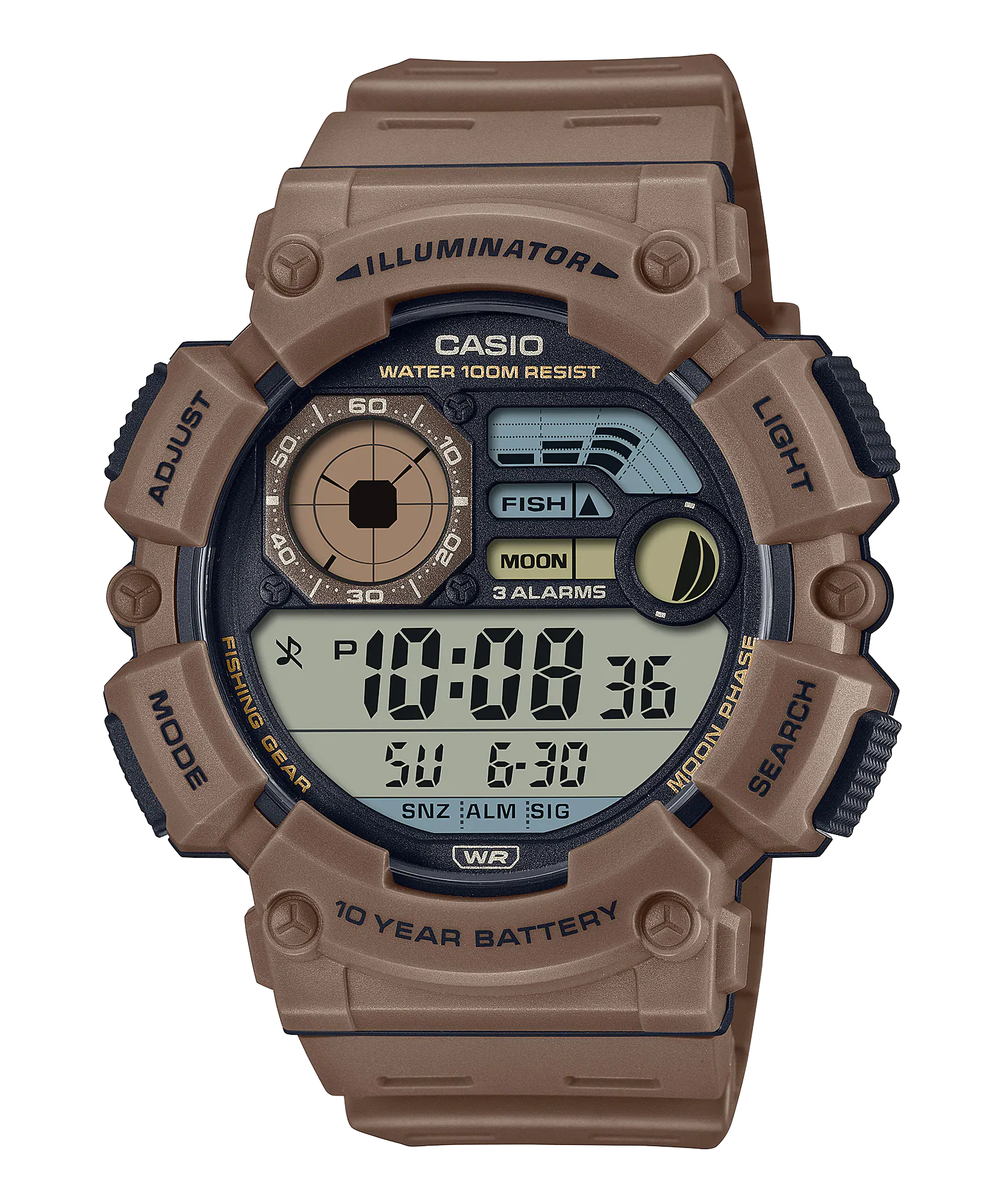 Đồng hồ Casio Nam General Dây Nhựa WS-1500H