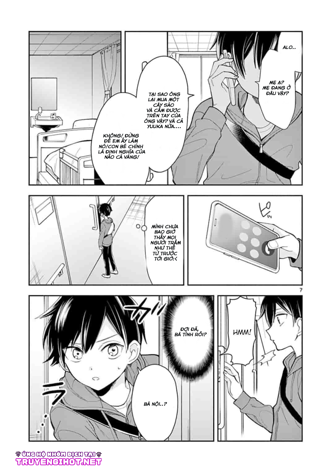 bà nội tôi trở thành nữ sinh trung học.... chapter 1 7