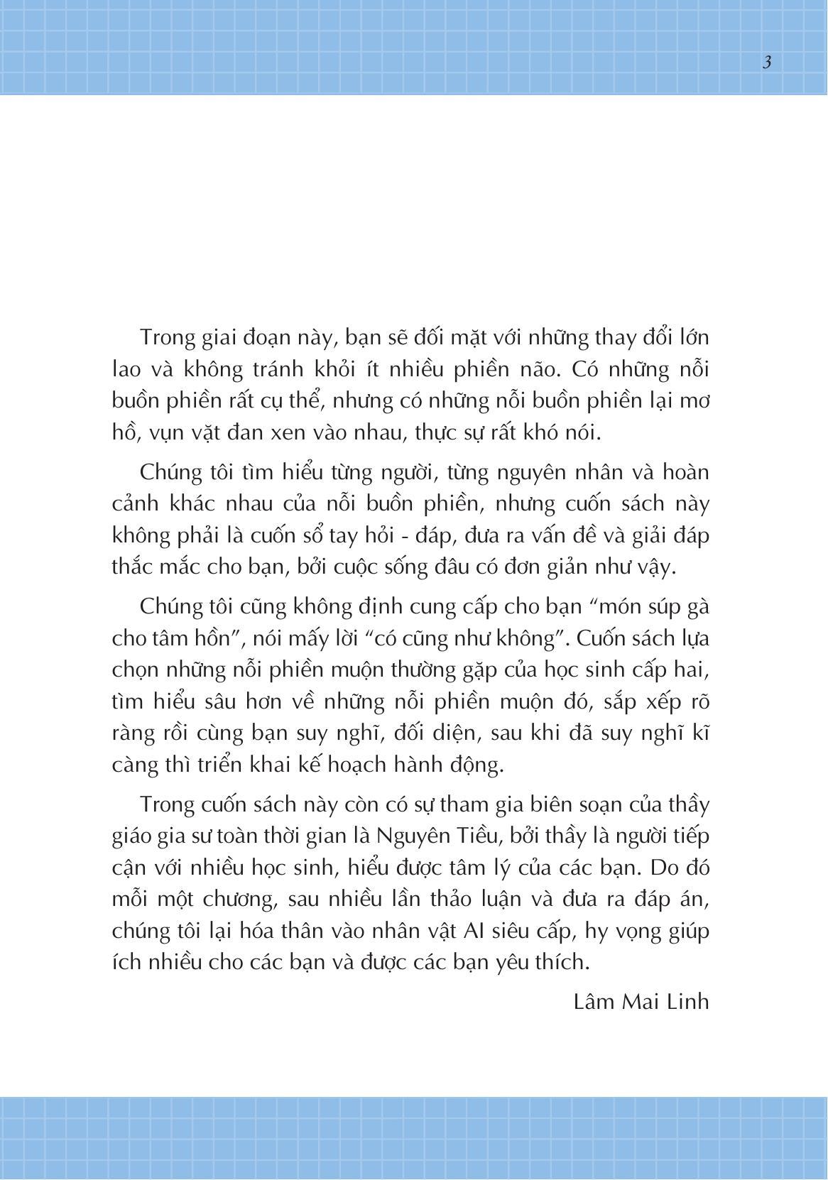 Sách - Những Băn Khoăn Của Học Sinh Trung Học - Cùng AI Giải Khó