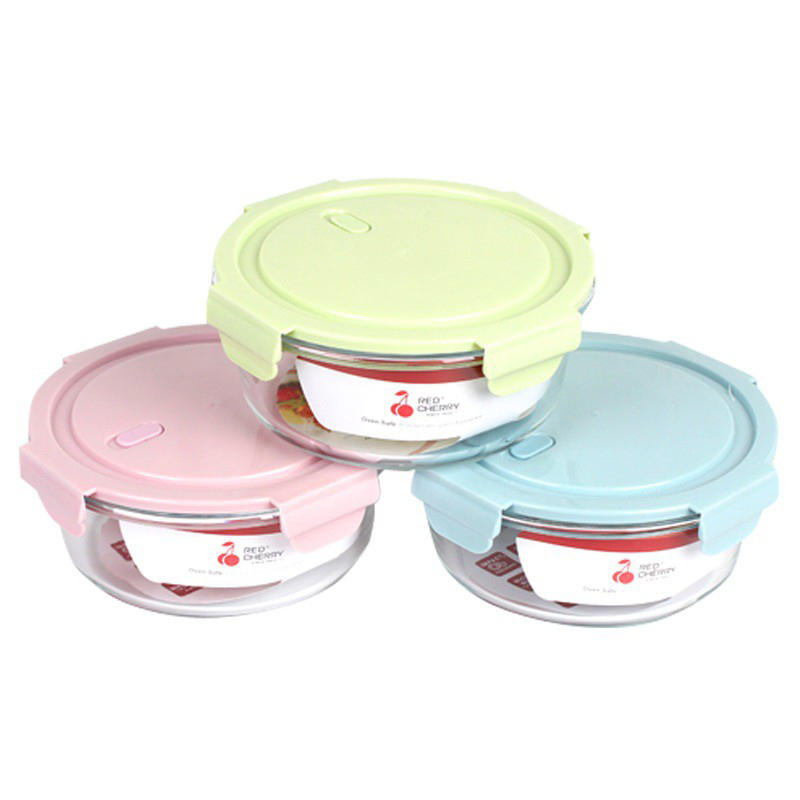 Hộp Thố Thủy Tinh 2 - 3 Ngăn Có Nắp Ron Chống Tràn Đựng Cơm Văn Phòng Sử Dụng Được Lò Vi Sóng Siêu Tiện Tợi