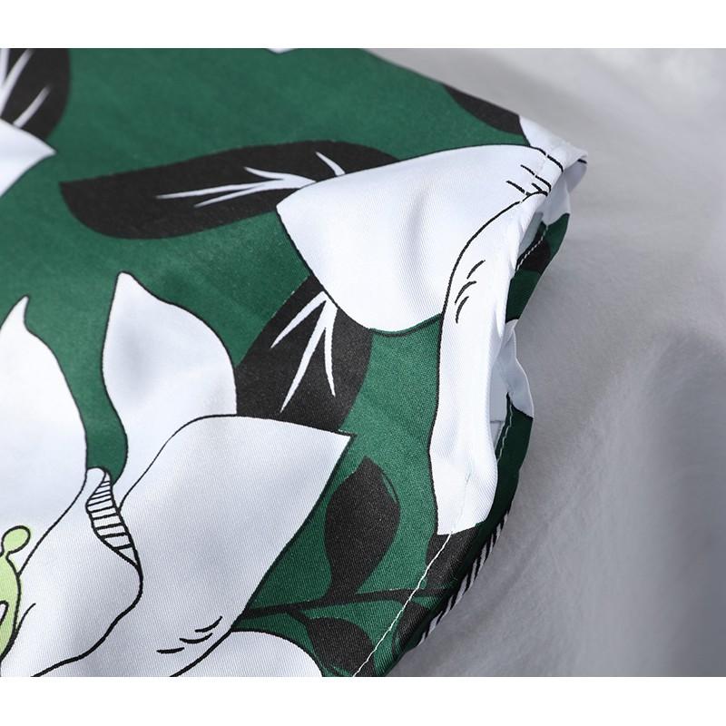 Áo Sơ Mi Tay Ngắn Dáng Rộng In Hoa Thời Trang Mùa Hè Cho Nam