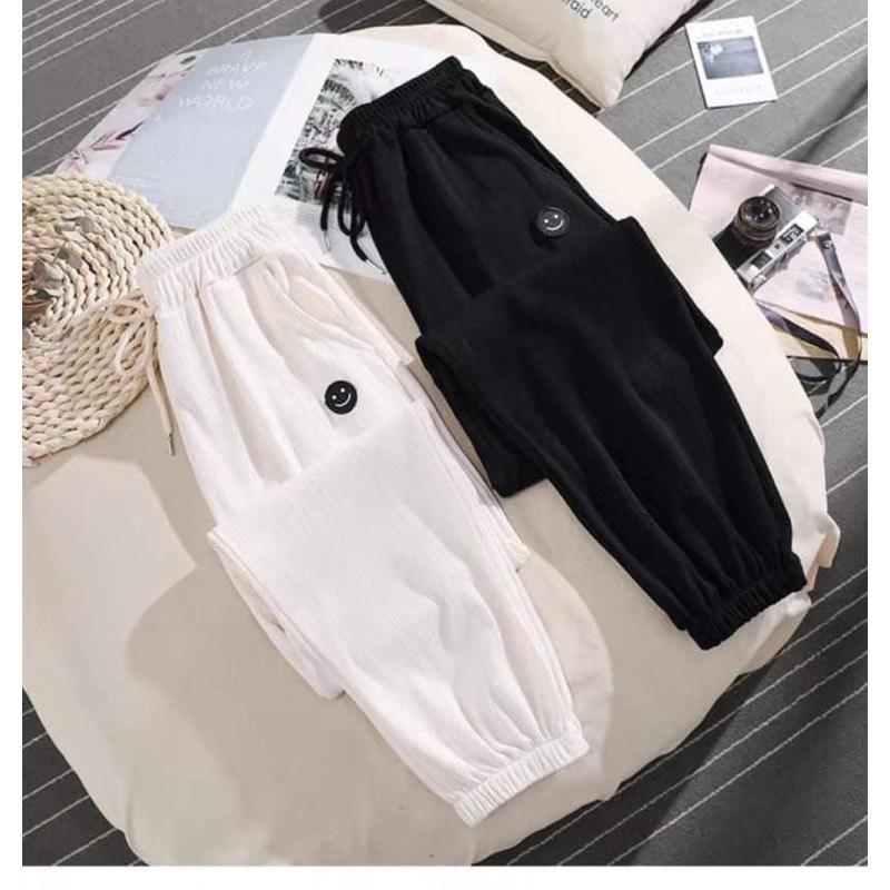 QUẦN NỈ NAM NỮ FORM RỘNG - THỜI TRANG HÀN QUỐC , SIÊU XỊN HOTTREND FORM RỘNG XỊN CHO CÁC BẠN TRẺ THỜI TRANG NAM 1