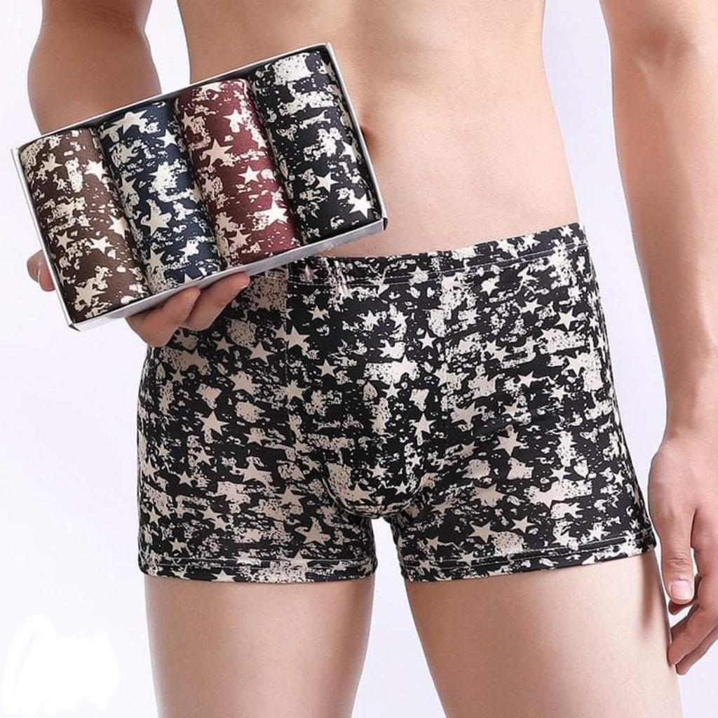 Quần boxer/quần sịp đùi in hình 3D thun lạnh MEN 02