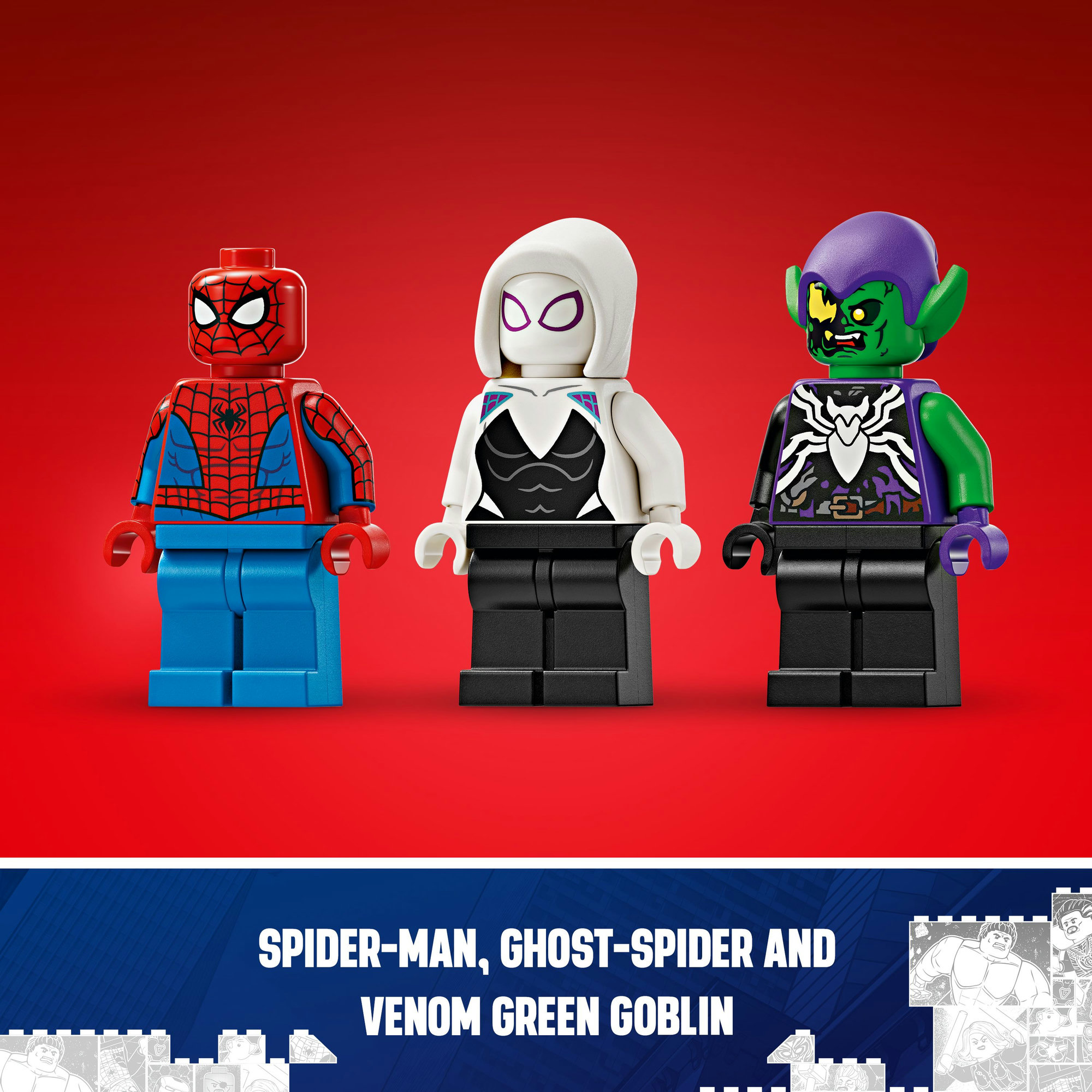 LEGO SUPERHEROES 76279 Đồ chơi lắp ráp Siêu xe của người nhện (227 chi tiết)