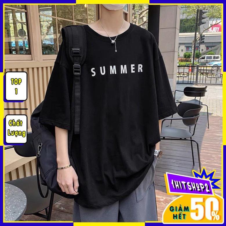 Áo thun tay lỡ Nam Nữ Oversize, áo phông form rộng unisex