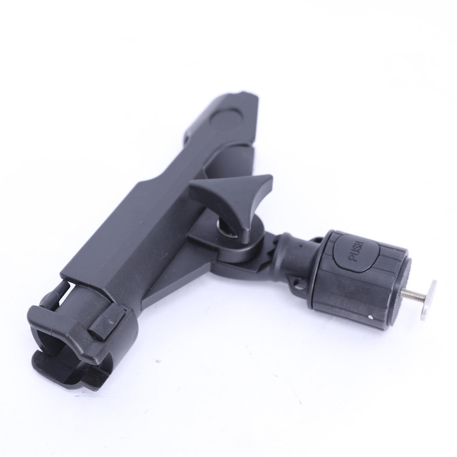 Fishing Rod Holder Adjustable Rotatable Side Rail Mount Kayak Boat Mounting with Screws