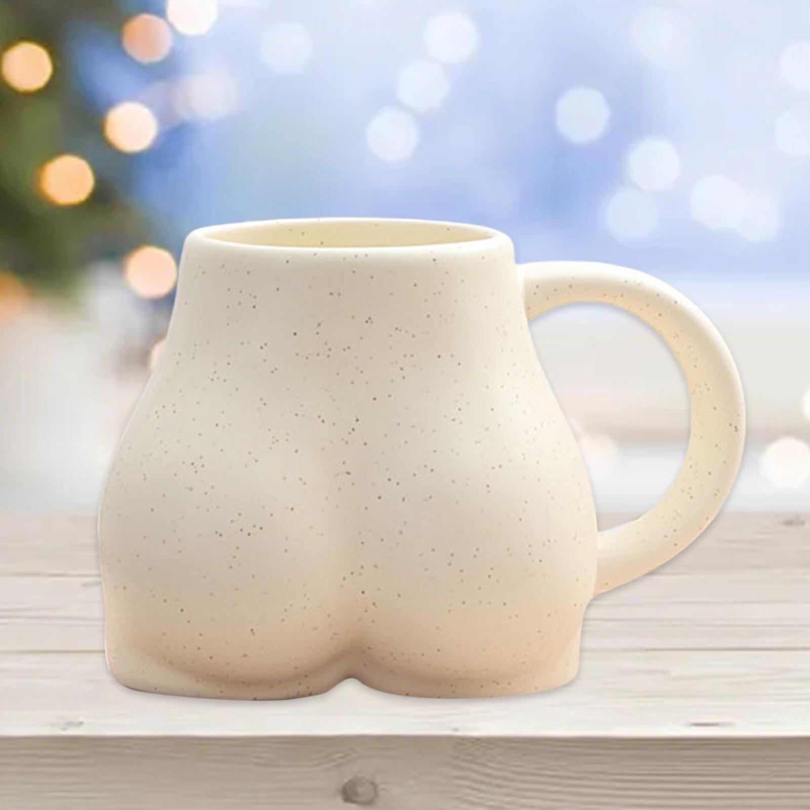 2x 300ml Ceramic Coffee Mug  Shape Coffee Novelty