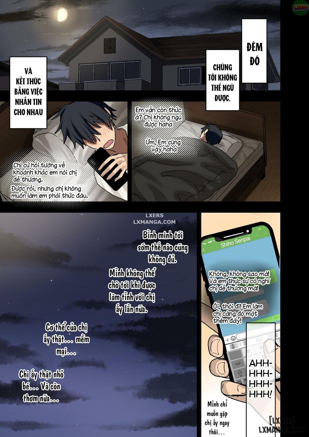 bí mật hư hỏng của tôi với tiền bối chapter 1 36