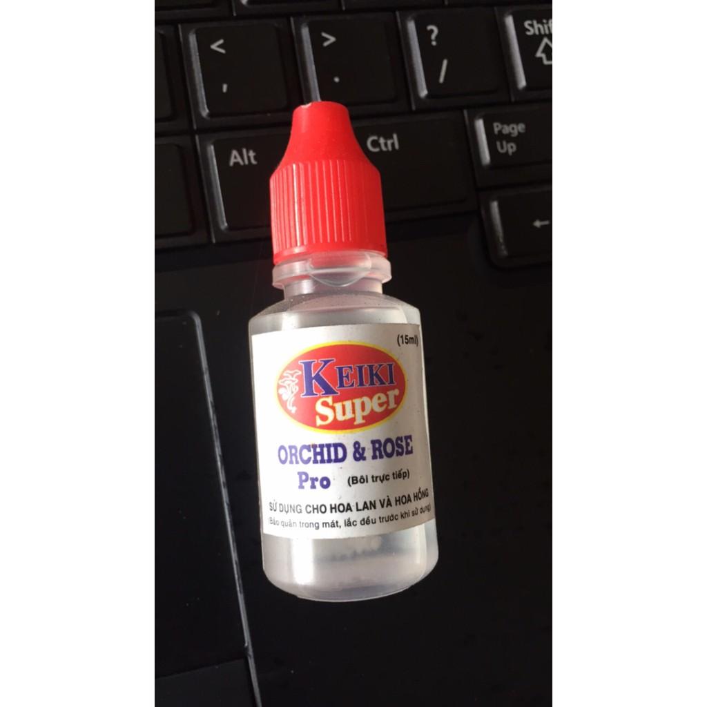 Chế phẩm Keiki Super - Pro Dùng cho hoa lan và hoa hồng lọ 5ml