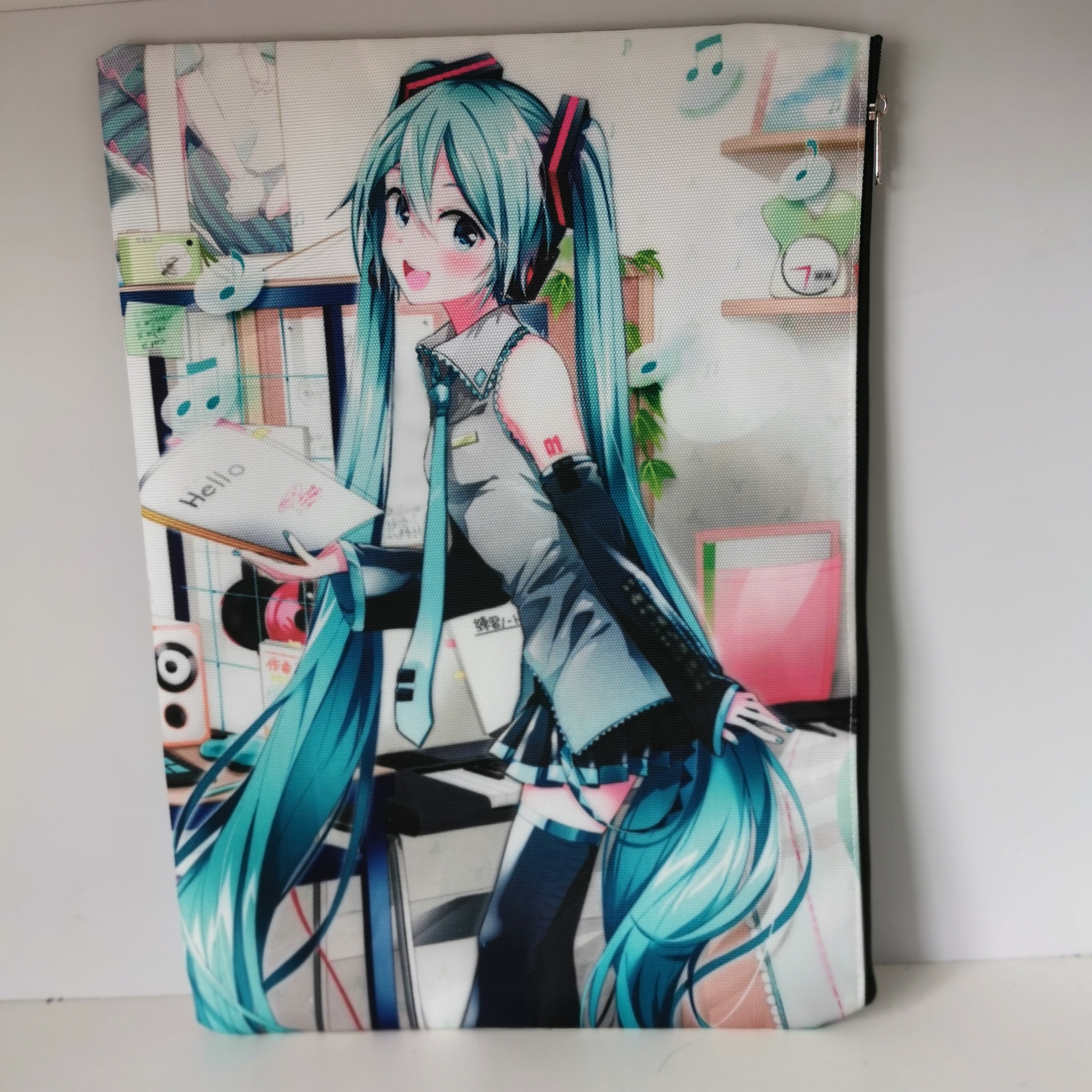 Túi đựng bài kiểm tra A4 Hatsune Miku  Anime File Pocket Mẫu 1