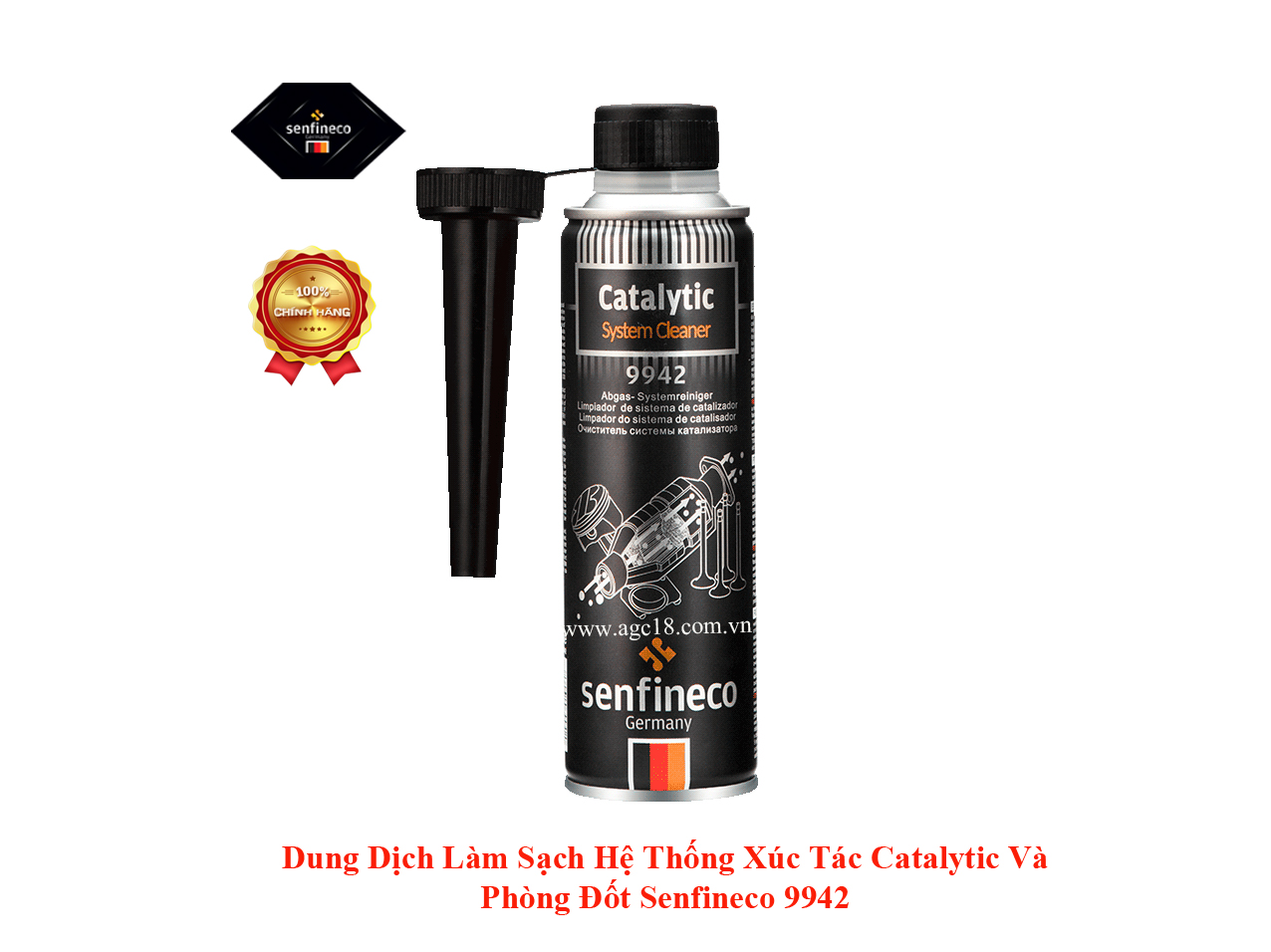 Dung Dịch Làm Sạch Hệ Thống Xúc Tác Catalytic Và Phòng Đốt Senfineco 9942