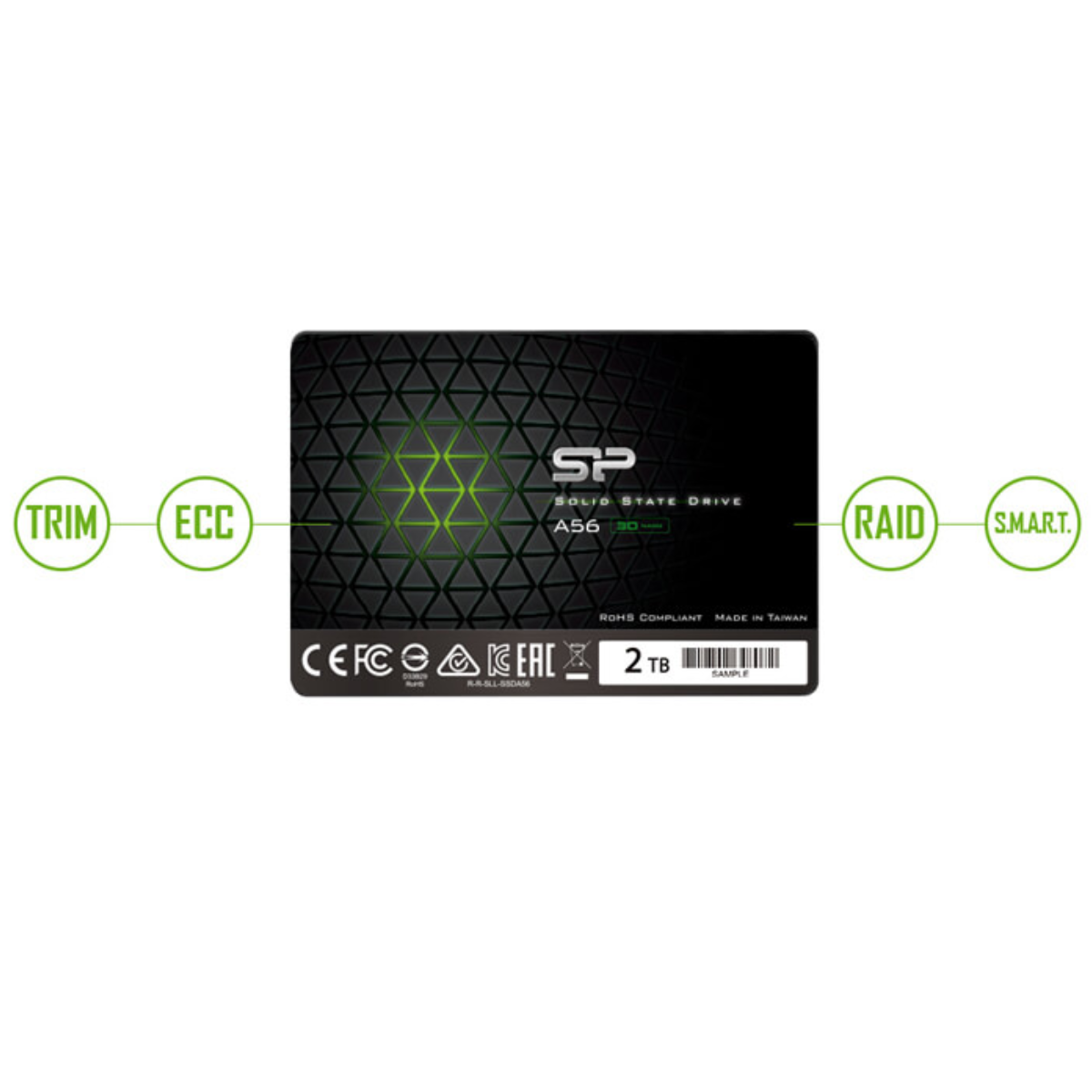 SILICON POWER Ổ CỨNG  2.5 INCHSATA SSD A56 256GB HÀNG CHÍNH HÃNG