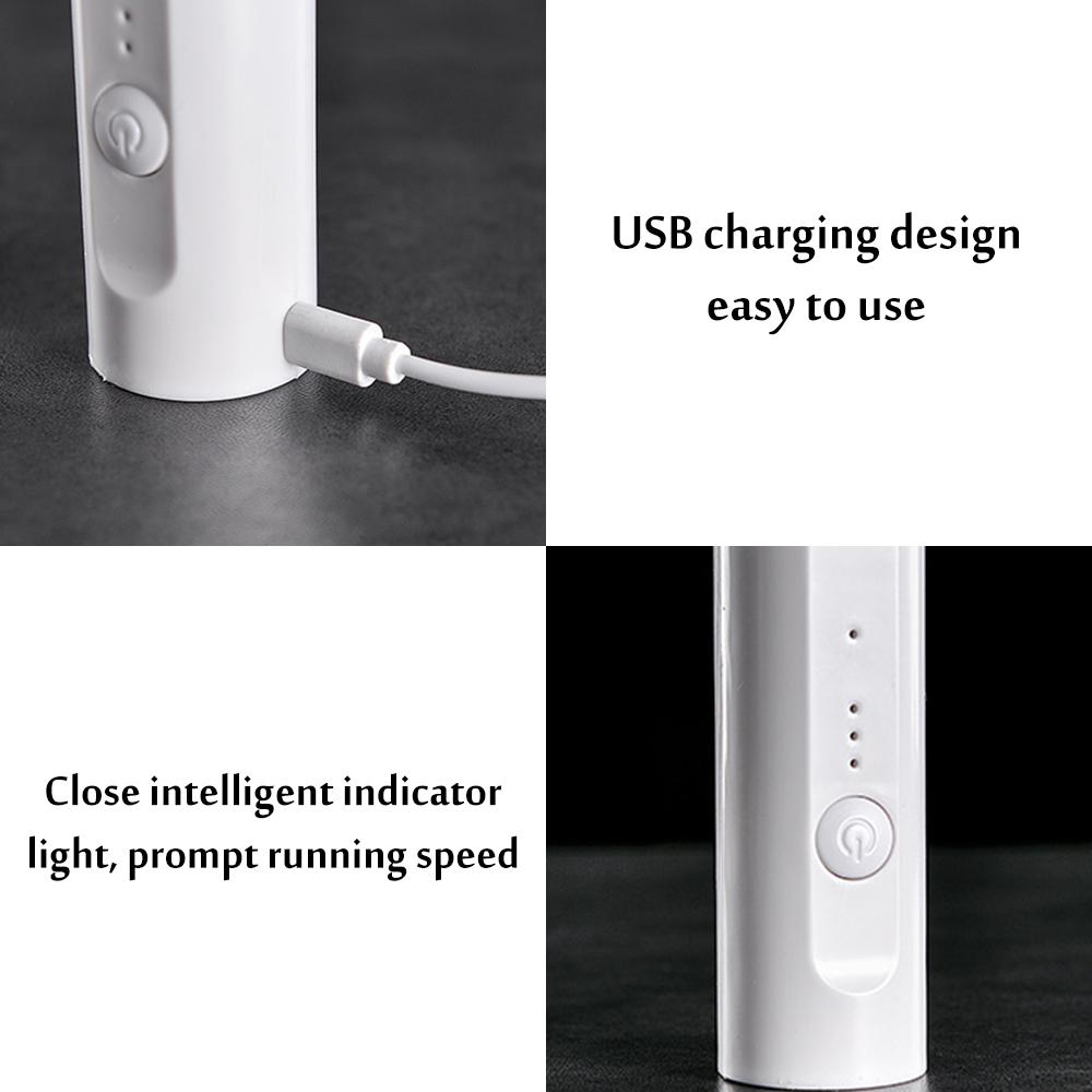 Sạc USB Đôi Mùa Xuân Đánh Điện Bọt Sữa Inox Bằng Tay Uống Phối Dụng Cụ Nhà Bếp Làm Bánh Phụ Kiện