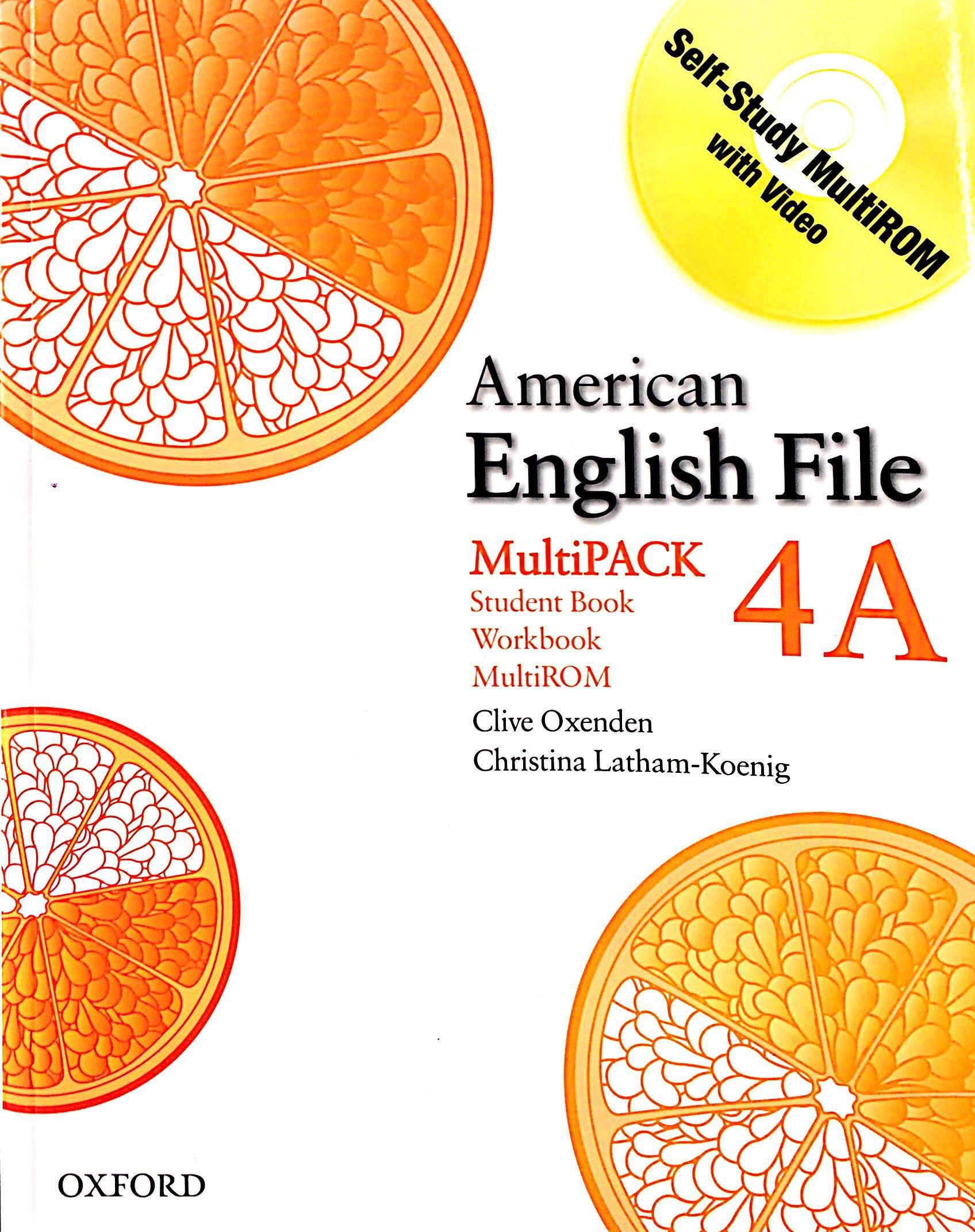 American English File Level 4: Student Book/Workbook Multipack A