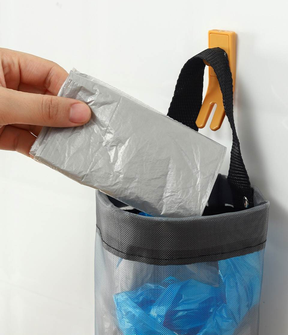 Túi Treo Tường Đựng Vật Dụng Nhà Bếp Dạng Lưới - Chính hãng GroFa